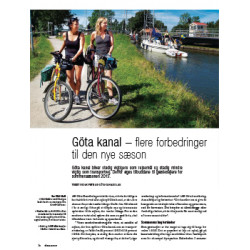 Göta kanal - flere forbedringer til den nye sæson